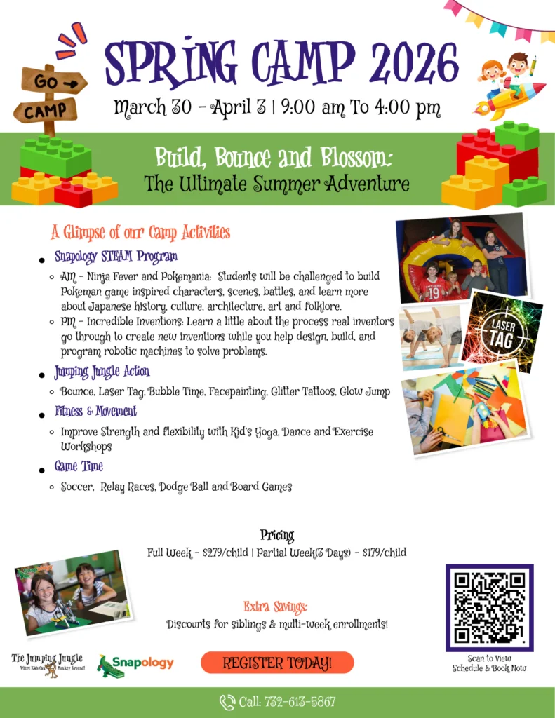jumping jungle east brusnwick nj 2026 Summer Camp flyer Glimpse