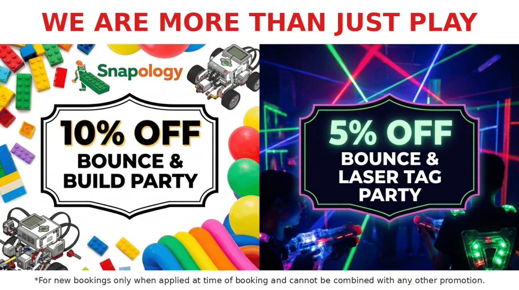 jumping jungle website popup October 26 Build and Bounce and Laser tag